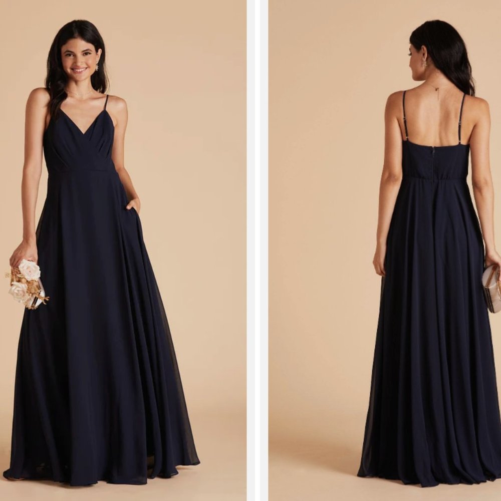 Kaia Dress | Birdy Grey | Navy | M | New with Tags